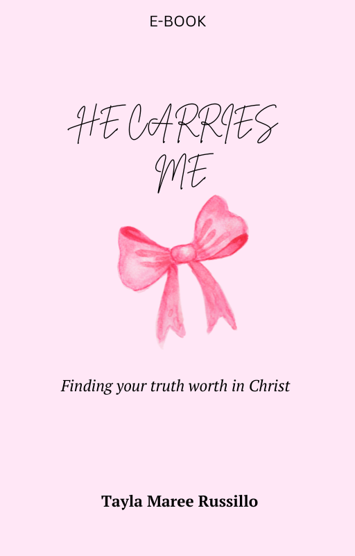 He Carries Me ~ E-BOOK 𐙚₊