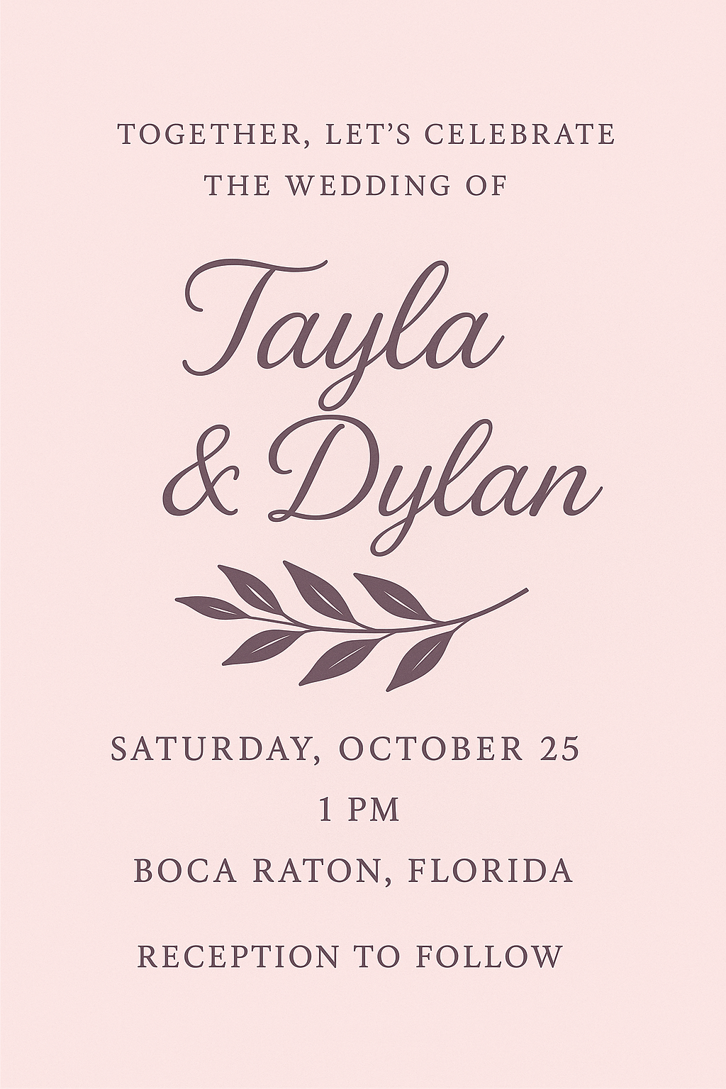 Digital Wedding Invites ~ 5