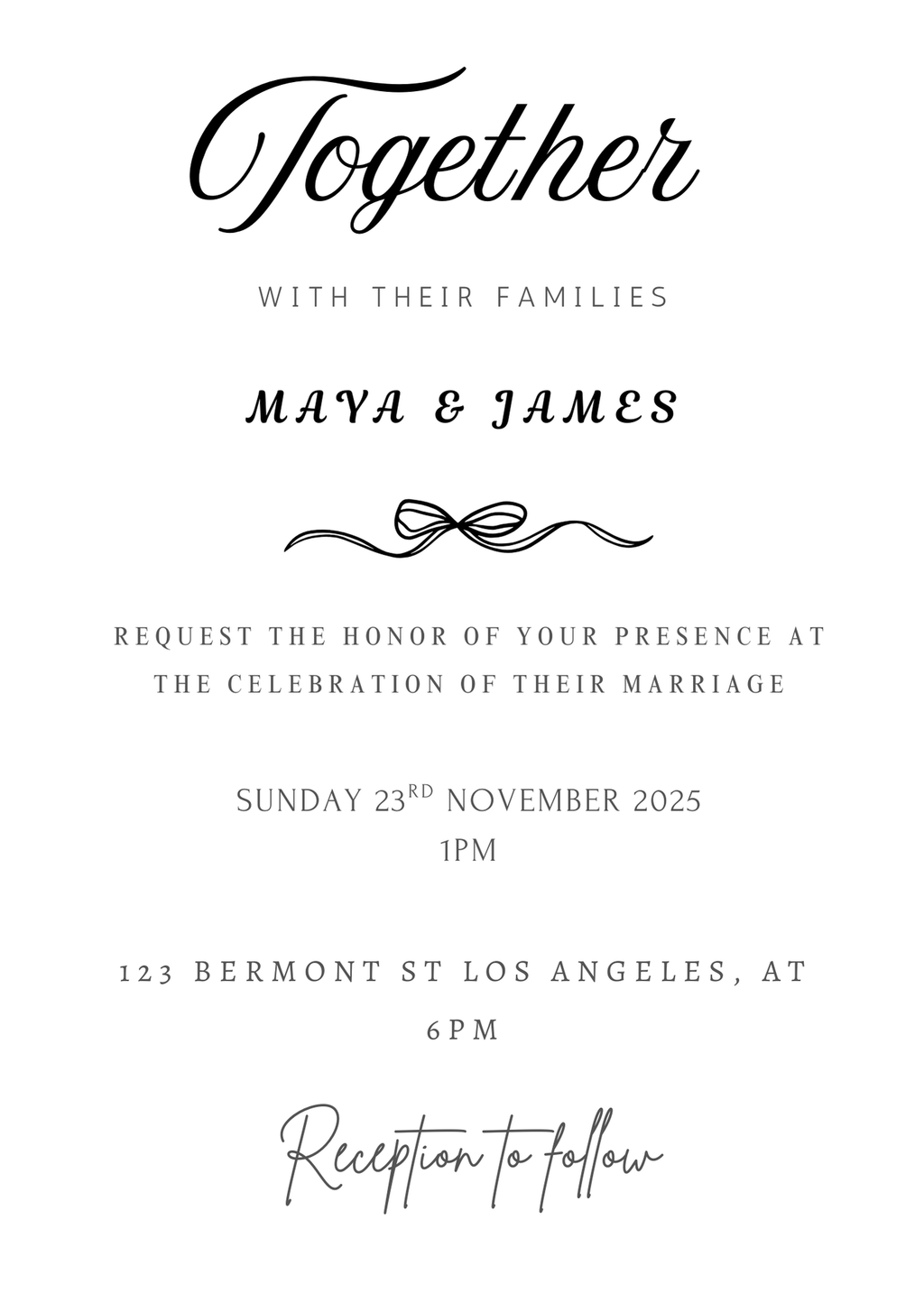 Digital Wedding Invites ~ 5